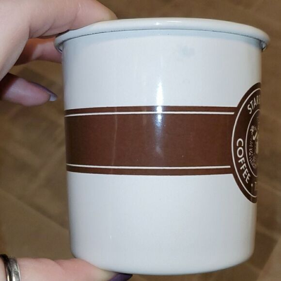EUC Starbucks 2016 Enamel Coffee Mug - Picture 3 of 6
